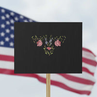 Roe Roe Roe Your Vote Protest Sign Feminist Pro-Choice Gift - Wonder Print Shop
