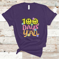 100 Days Of School T Shirt 100th Day Y'all - Wonder Print Shop