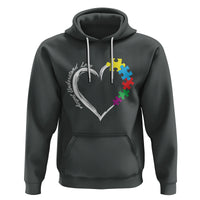 Autism Acceptance Hoodie Accept Understand Love Spectrum Jigsaw Puzzle Heart - Wonder Print Shop