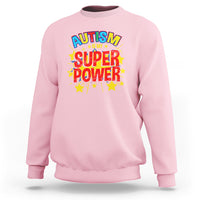 Proud Autism Sweatshirt My Superpower - Wonder Print Shop