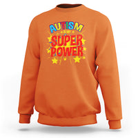 Proud Autism Sweatshirt My Superpower - Wonder Print Shop