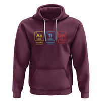 Autism Awareness Hoodie Chemical Elements Periodic Table ASD - Wonder Print Shop