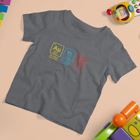 Autism Awareness T Shirt For Kid Chemical Elements Periodic Table ASD - Wonder Print Shop