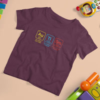 Autism Awareness T Shirt For Kid Chemical Elements Periodic Table ASD - Wonder Print Shop