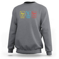 Autism Awareness Sweatshirt Chemical Elements Periodic Table ASD - Wonder Print Shop