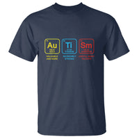 Autism Awareness T Shirt Chemical Elements Periodic Table ASD - Wonder Print Shop
