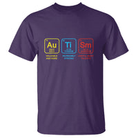 Autism Awareness T Shirt Chemical Elements Periodic Table ASD - Wonder Print Shop