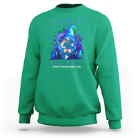 Gnome Autism Sweatshirt I Wear Blue For Autism Awareness Accept Understand Love - Wonder Print Shop