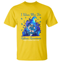 Gnome Autism T Shirt I Wear Blue For Autism Awareness Accept Understand Love - Wonder Print Shop