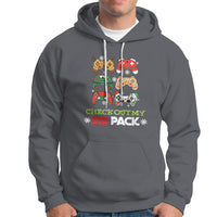 Video Game Christmas Hoodie Check Out My Six Pack - Wonder Print Shop