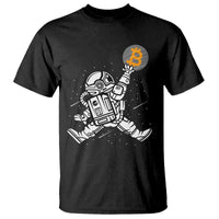 Funny Crypto Investing T Shirt Bitcoin HODL BTC Astronaut Trader