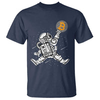 Funny Crypto Investing T Shirt Bitcoin HODL BTC Astronaut Trader