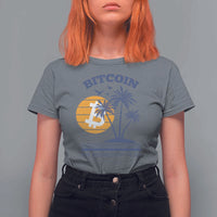 Funny Crypto Investing T Shirt For Women Bitcoin My Retirement Plan