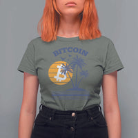 Funny Crypto Investing T Shirt For Women Bitcoin My Retirement Plan