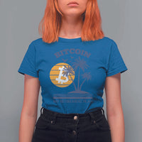Funny Crypto Investing T Shirt For Women Bitcoin My Retirement Plan
