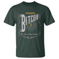 Funny Crypto Investing T Shirt Vintage Bitcoin HODL Be Your Own Bank Cryptocurrency