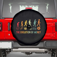 Funny Crypto Investing Spare Tire Cover The Evolution Of Money Bitcoin BTC Cryptocurrency