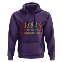 Funny Crypto Investing Hoodie The Evolution Of Money Bitcoin BTC Cryptocurrency