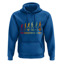 Funny Crypto Investing Hoodie The Evolution Of Money Bitcoin BTC Cryptocurrency