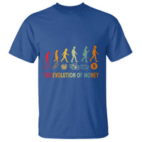 Funny Crypto Investing T Shirt The Evolution Of Money Bitcoin BTC Cryptocurrency