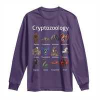 Cryptid Creatures Long Sleeve Shirt Cryptozoology Fantasy Mythical Monsters