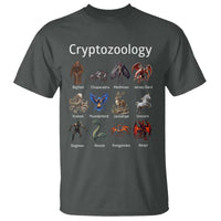 Cryptid Creatures T Shirt Cryptozoology Fantasy Mythical Monsters