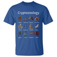 Cryptid Creatures T Shirt Cryptozoology Fantasy Mythical Monsters