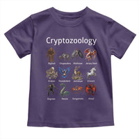 Cryptid Creatures Toddler T Shirt Cryptozoology Fantasy Mythical Monsters