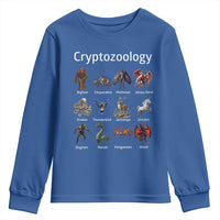 Cryptid Creatures Youth Sweatshirt Cryptozoology Fantasy Mythical Monsters