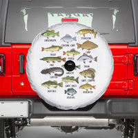 Freshwater Fish Species Spare Tire Cover Funny Fishing Types Fisherman Dad