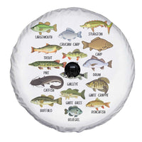 Freshwater Fish Species Spare Tire Cover Funny Fishing Types Fisherman Dad