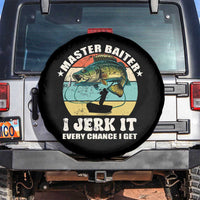 Funny Fishing Master-Baiter Spare Tire Cover Kayak Fishing Dad Grandpa Bass Fish Adult Humor