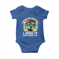 Funny Fishing Master-Baiter Baby Onesie Kayak Fishing Dad Grandpa Bass Fish Adult Humor