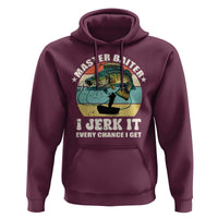 Funny Fishing Master-Baiter Hoodie Kayak Fishing Dad Grandpa Bass Fish