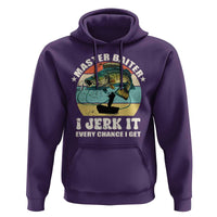Funny Fishing Master-Baiter Hoodie Kayak Fishing Dad Grandpa Bass Fish