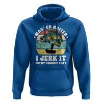 Funny Fishing Master-Baiter Hoodie Kayak Fishing Dad Grandpa Bass Fish