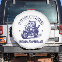 Funny Cat Meme Spare Tire Cover Get Out of My Way Gonna Poop My Pants Adult Humor Meme