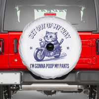 Funny Cat Meme Spare Tire Cover Get Out of My Way Gonna Poop My Pants Adult Humor Meme