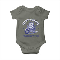Funny Cat Meme Baby Onesie Get Out of My Way Gonna Poop My Pants Adult Humor Meme