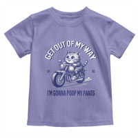 Funny Cat Meme Toddler T Shirt Get Out of My Way Gonna Poop My Pants Adult Humor Meme