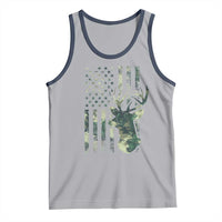 Deer Hunting Camouflage Tank Top Camo US Flag