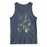 Deer Hunting Camouflage Tank Top Camo US Flag