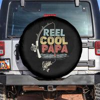 Fishing Dad Spare Tire Cover Reel Cool Papa Retro Vintage