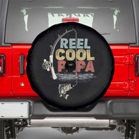 Fishing Dad Spare Tire Cover Reel Cool Papa Retro Vintage