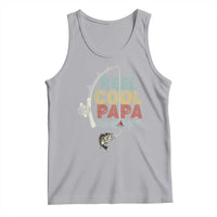 Fishing Dad Tank Top Reel Cool Papa Retro Vintage