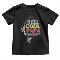Fishing Dad Toddler T Shirt Reel Cool Papa Retro Vintage