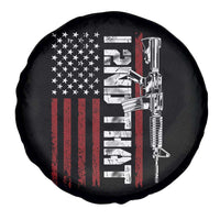 Gun Rights Patriotic Spare Tire Cover I 2nd That Second Amendment Pro Gun American Flag