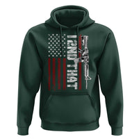 Gun Rights Patriotic Hoodie I 2nd That Second Amendment Pro Gun American Flag