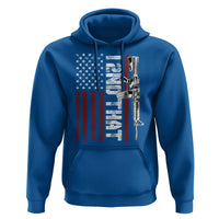 Gun Rights Patriotic Hoodie I 2nd That Second Amendment Pro Gun American Flag