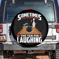 Funny Bowling Spare Tire Cover Hear The Ten Pin Laughing Bowler